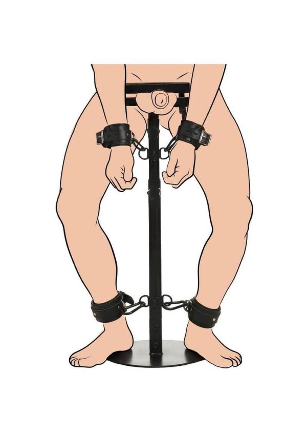 Master Series Pillory CBT Adjustable Tower - Black - Image 4