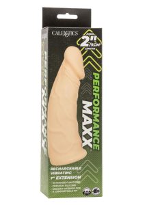 Performance Maxx Rechargeable Vibrating Extension 7in - Vanilla