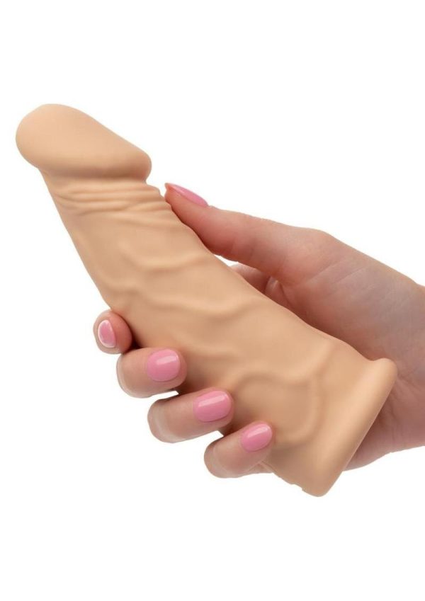 Performance Maxx Rechargeable Vibrating Extension 7in - Vanilla - Image 3