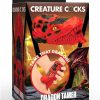 Creature Cocks Dragon Tamer Silicone Stroker - Red