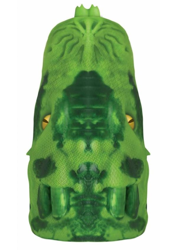 Creature Cocks Dragon Tamer Silicone Stroker - Green - Image 3