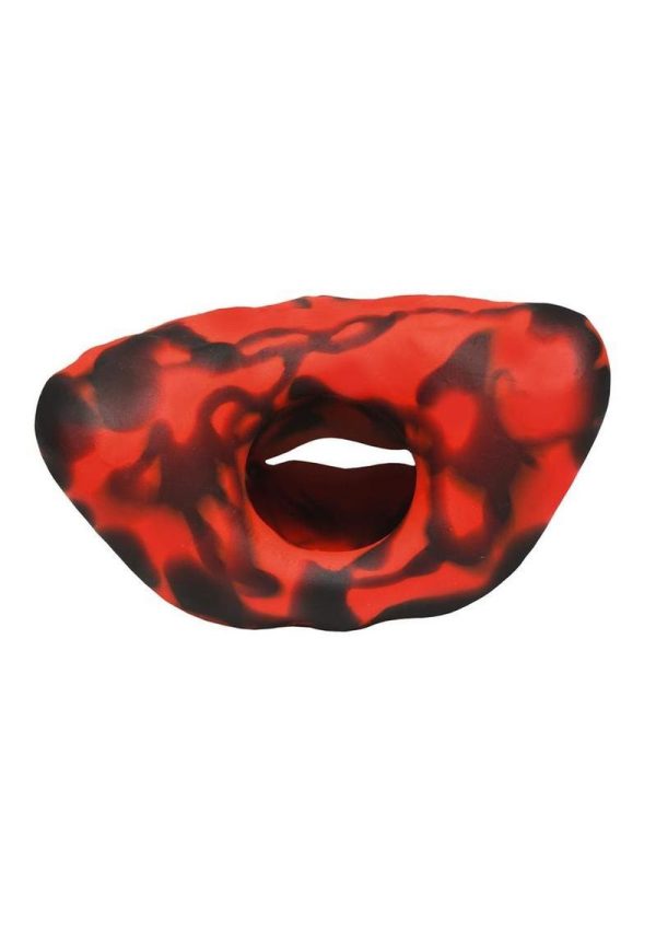 Creature Cocks Master Cobra Silicone Cock Ring - Red - Image 3