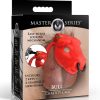Master Series Bull Chastity Cage - Red