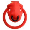 Master Series Bull Chastity Cage - Red