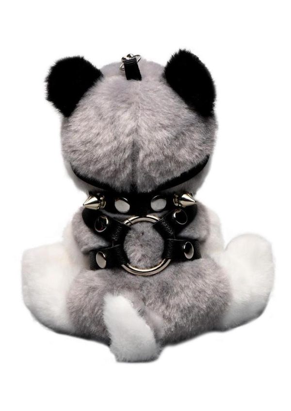 Master Series Max the Fetish Pup Keychain - White - Image 3