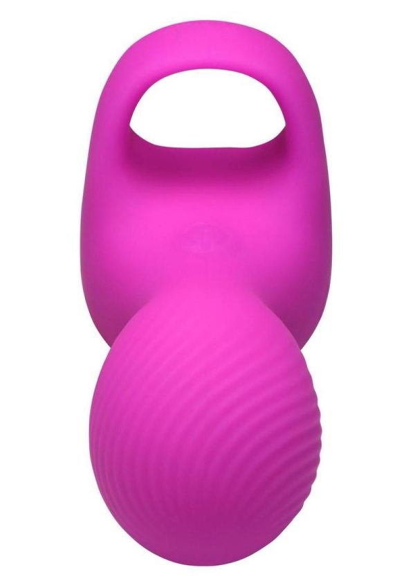 Bang! Silicone Rechargeable Finger Vibe - Pink - Image 3