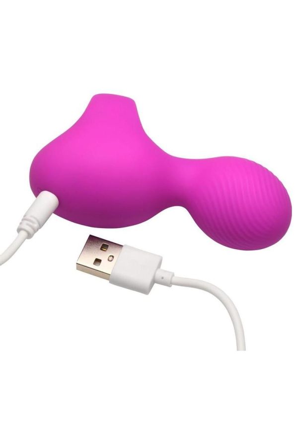 Bang! Silicone Rechargeable Finger Vibe - Pink - Image 4