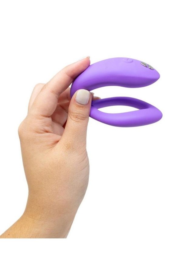 We-Vibe Sync O Rechargeable Silicone Couples Vibrator with Remote Control - Light Purple - Image 3