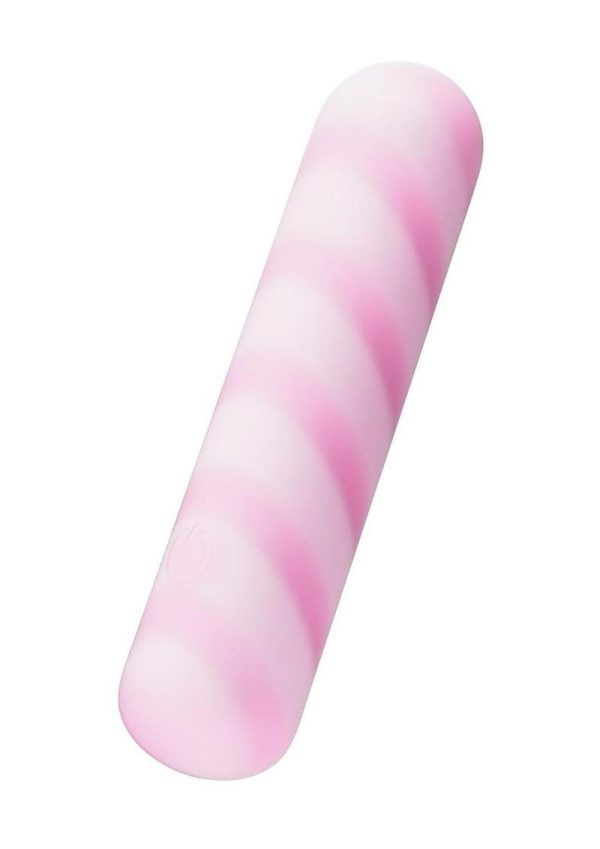 Play With Me Sugar Crush Rechargeable Silicone Bullet - Pink - Image 3
