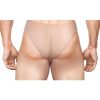 Master Series Slim Hollow Silicone Strap-On 6.2in - Vanilla - Image 4