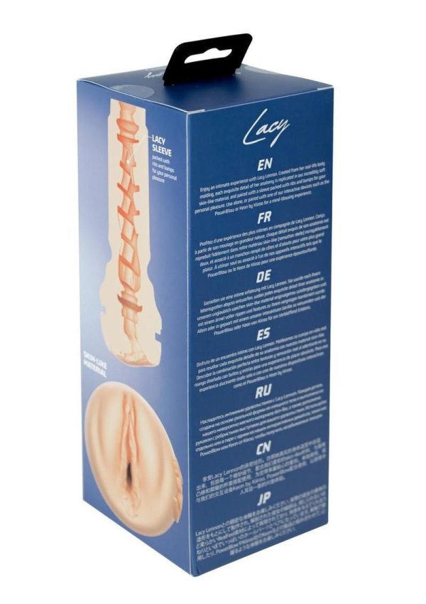 Kiiroo Feel Lacy Lennon Pussy Stroker - PBC - Vanilla - Image 4