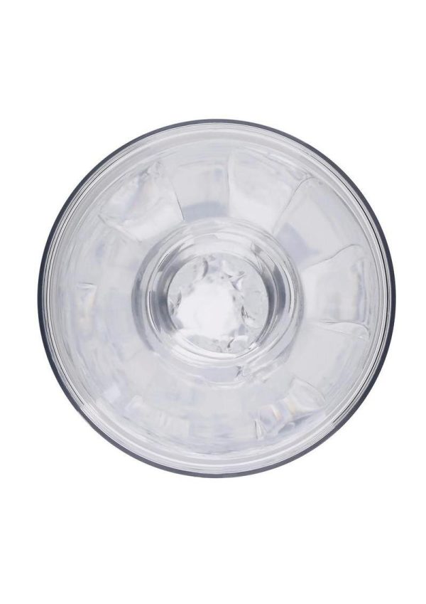 Selopa Stroke of Luck Masturbator with Vibrating C-Ring - Clear - Image 3