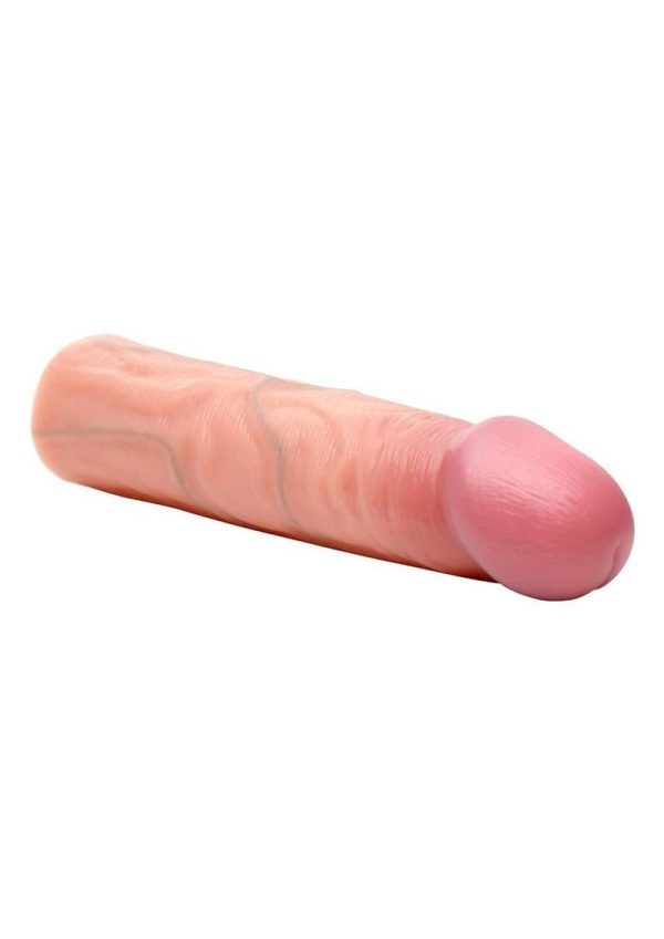 Jock Enhancers Silicone Penis Extension Sleeve 1.5in - Vanilla - Image 3