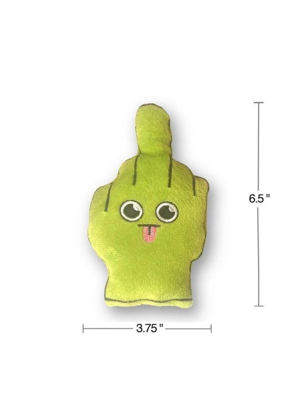 Bag of Fucks I Have to Give Plushy Pillow with 5 Fingers - Image 3