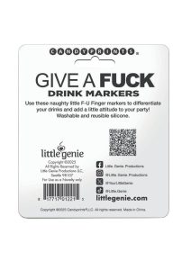 FU Finger Drink Markers
