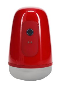 Pumped Vibrobator 10 Function Rechargeable Masturbator - Metallic Red