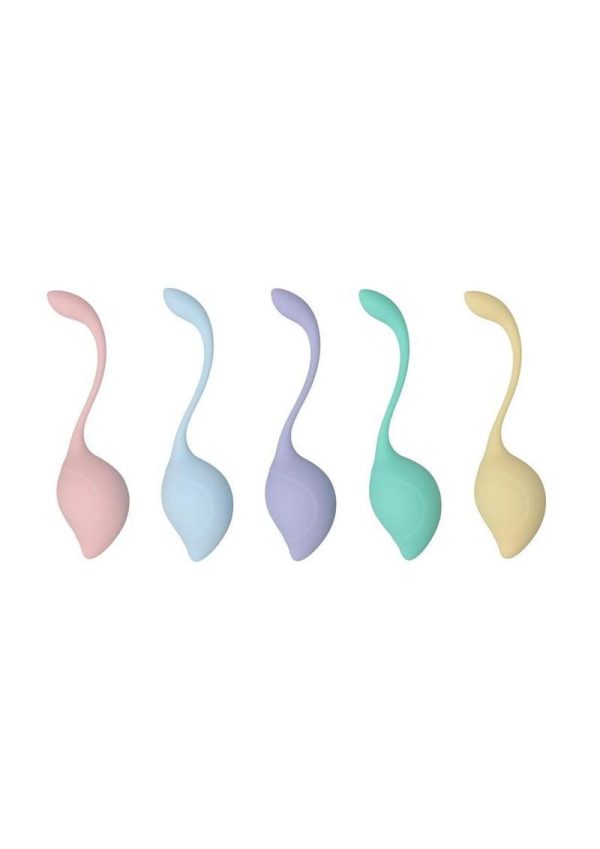 Loveline PelvFit Multiweight Stem Kegel Kit (5 Piece) - Multicolor - Image 3