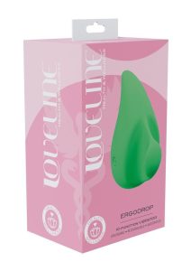 Loveline ErgoDrop 10 Function Silicone Vibrator - Green