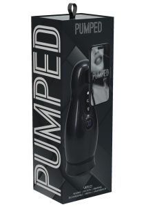 Pumped Virtuo 10 Function Rechargeable Masturbator with Phone Attachment - Gun Metal