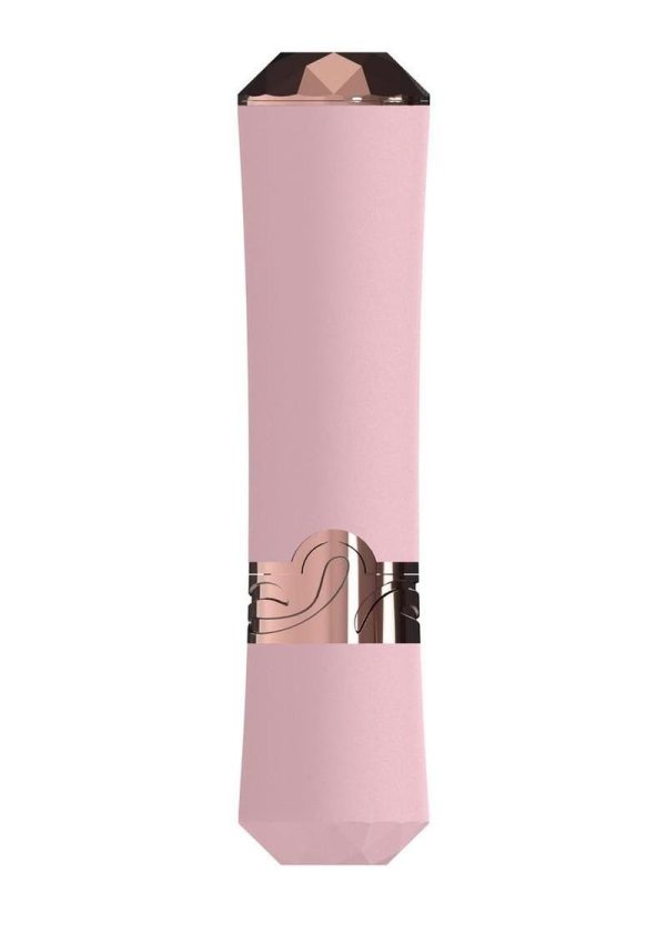 Loveline Dahlia 10 Function Silicone Lipstick Vibrator - Pink - Image 4