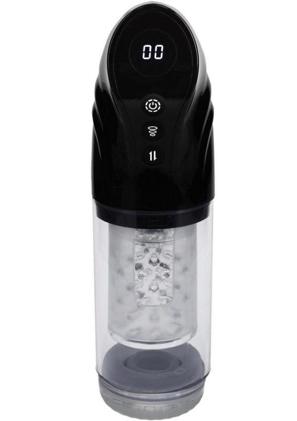 Pumped StrokeMate Rechargeable Multifunction Masturbator - Black