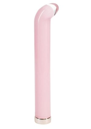 Loveline Aurora 10 Function Rechargeable Glass G-Spot Vibrator 6.3in - Pink