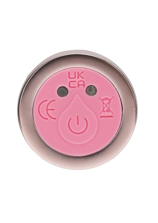 Loveline Aurora 10 Function Rechargeable Glass G-Spot Vibrator 6.3in - Pink - Image 3