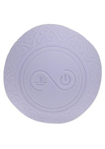 Loveline ComfortPulse 10 Function Vibrating Rechargeable Silicone Duo Massager - Lavender