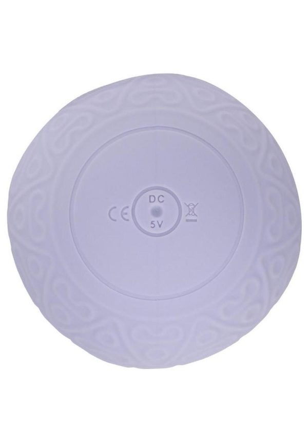 Loveline ComfortPulse 10 Function Vibrating Rechargeable Silicone Duo Massager - Lavender - Image 4