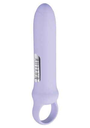 Loveline Harmony Loop Grip 10 Function Rechargeable Silicone Vibrator - Lavender