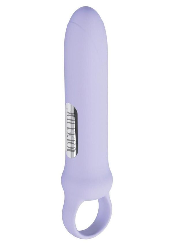 Loveline Harmony Loop Grip 10 Function Rechargeable Silicone Vibrator - Lavender