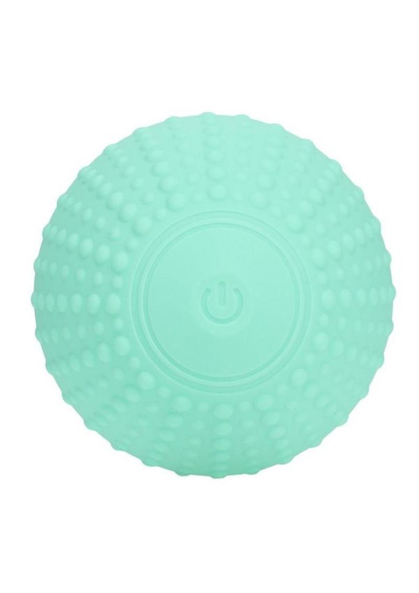 Loveline ComfortPulse 10 Function Vibrating Rechargeable Silicone Duo Massager - Green