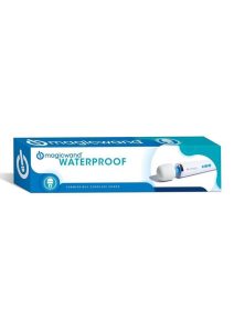 Magic Wand Plus HV-360 Waterproof Rechargeable Multispeed Vibration Massager - White/Blue