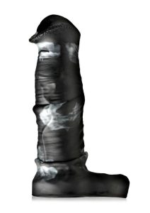 Creature Cocks Stallion Silicone Penis Extension - Black/Gray