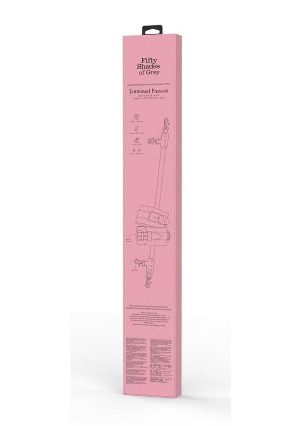 Fifty Shades of Grey Entwined Passion Spreader Bar - Purple - Image 3