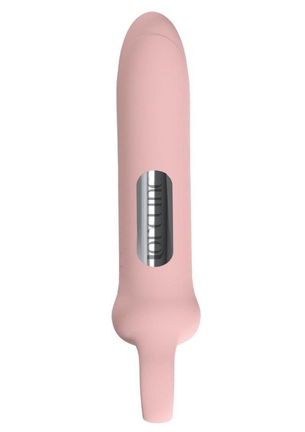 Loveline Harmony Loop Grip 10 Function Rechargeable Silicone Vibrator - Pink - Image 3