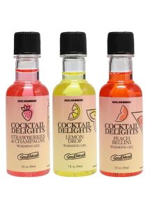 GoodHead Cocktail Delights  (3 Pack) 2 oz.- Peach Bellini