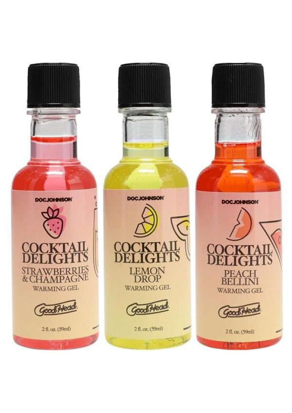 GoodHead Cocktail Delights  (3 Pack) 2 oz.- Peach Bellini
