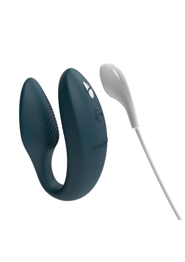 We-Vibe Sync 2 Rechargeable Silicone Couples Vibrator with Remote Control - Velvet Green - Image 4
