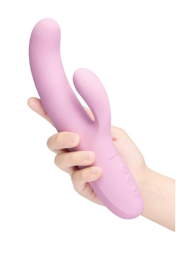 Le Wand Hither Rechargeable Silicone - Lilac - Image 4