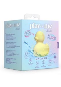 Play With Me Splash Rechargeable Vibrator - Yellow