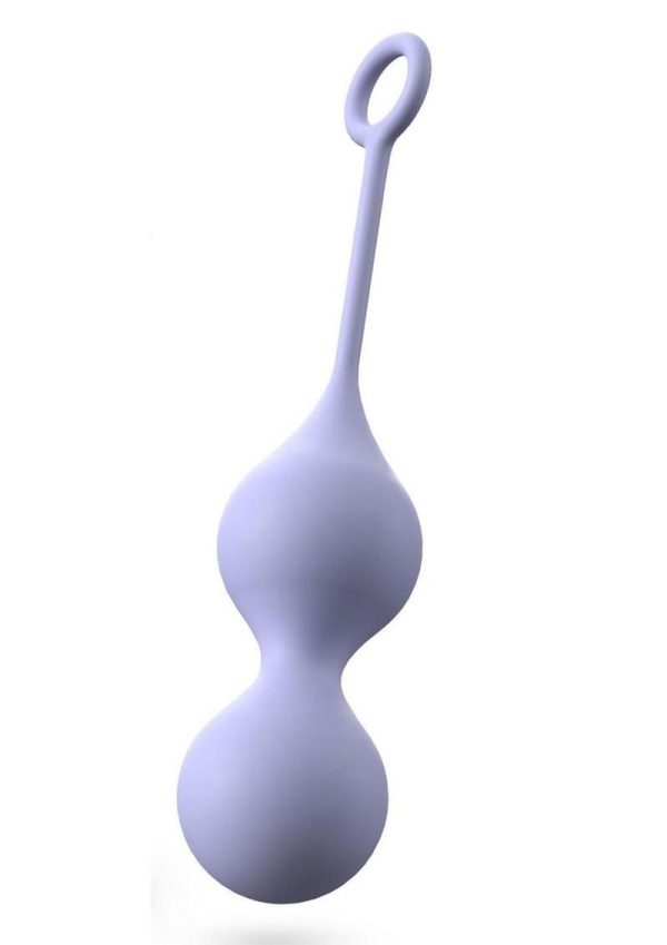 Delice Chéri Silicone Weighted Kegel Trainer - Purple - Image 4