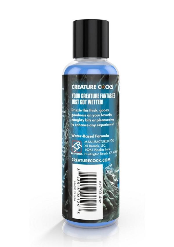 Creature Cum Blue Unscented Jizz Water Based Lubricant 4oz - Image 3