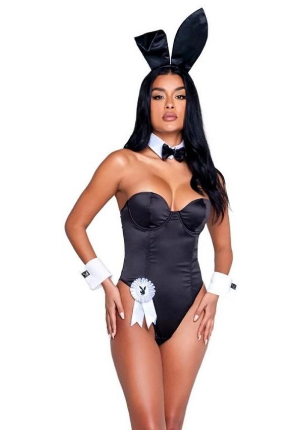 Playboy Classic Bunny Costume - Small - Black