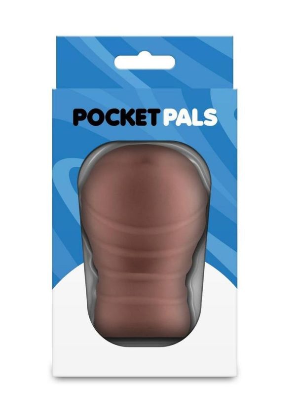Pocket Pals Stroker - Mouth - Chocolate - Image 4
