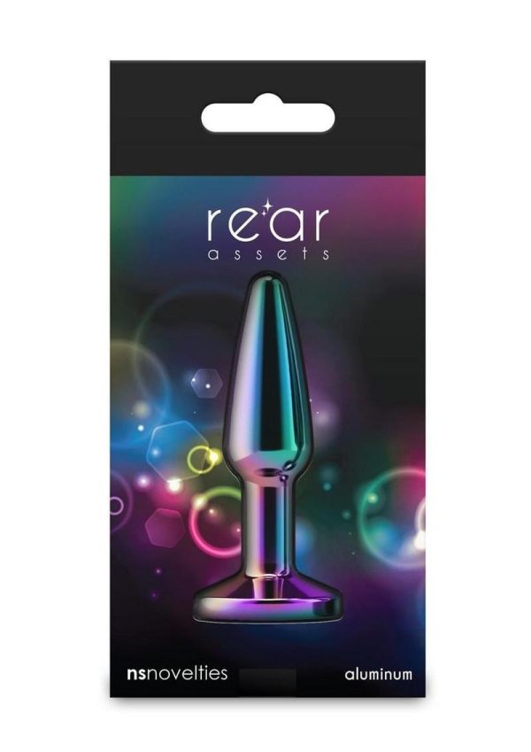 Rear Assets Chrome Tapered Anal Plug - Small - Multicolor - Image 4