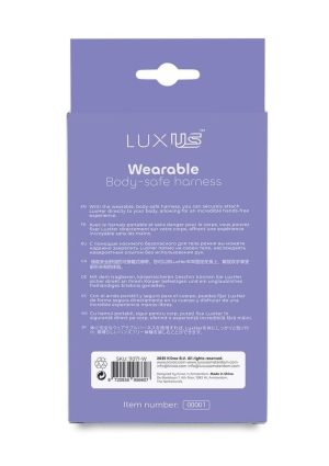 LuxUs Harness - Pink/White