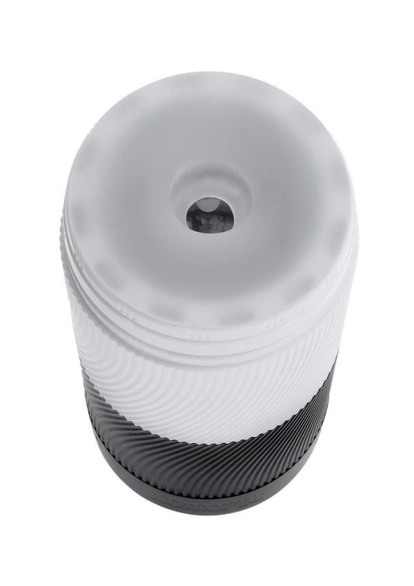 Playboy Twisted Double Side Stroker - Black/White - Image 3