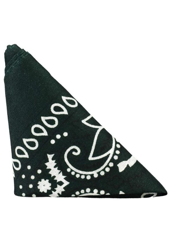 Rock Solid The Code Silicone Cock Ring with Bandana - Green/Black - Image 4