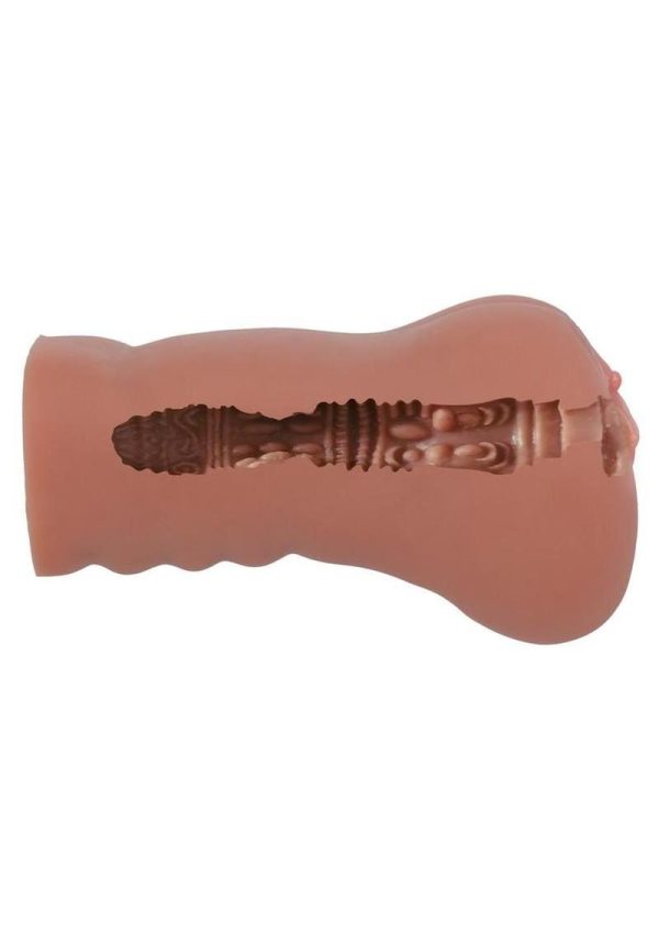 Stroke It Juicy Pussy Masturbator - Pussy - Chocolate - Image 4